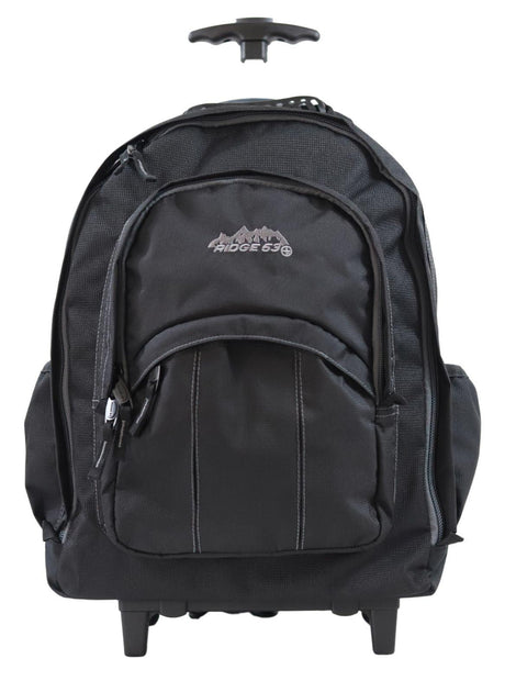 Ridge 53 - Temple Wheeled Backpack - Black by Ridge 53 on Schoolbooks.ie