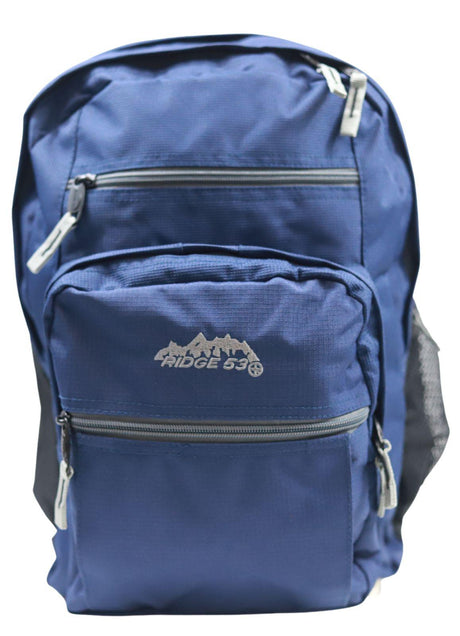 ■ Ridge 53 - College Backpack - Navy and Grey by Ridge 53 on Schoolbooks.ie