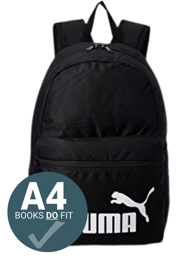 PUMA - Phase Backpack - Black by Puma on Schoolbooks.ie