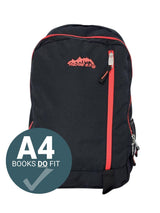 Ridge 53 - Dawson Backpack - Black and Red by Ridge 53 on Schoolbooks.ie