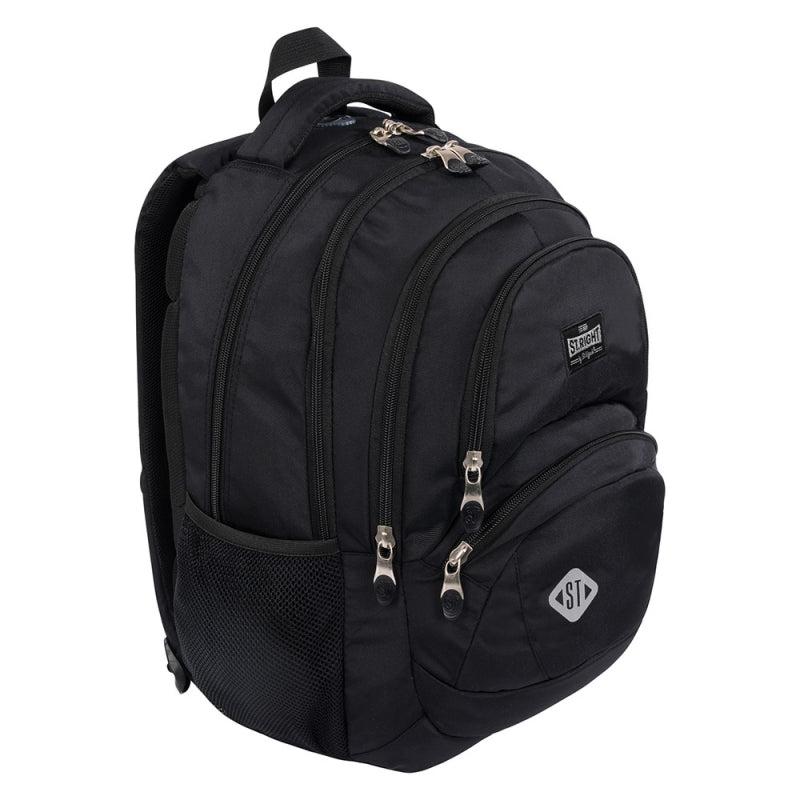 St.Right - Black - 4 Compartment Backpack by St.Right on Schoolbooks.ie