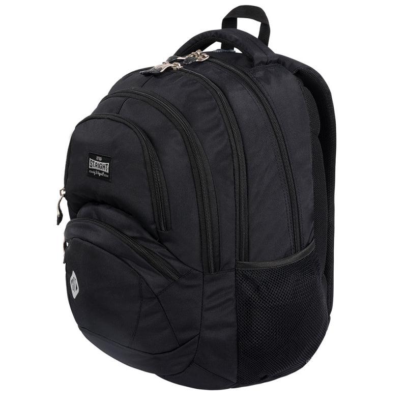 St.Right - Black - 4 Compartment Backpack by St.Right on Schoolbooks.ie