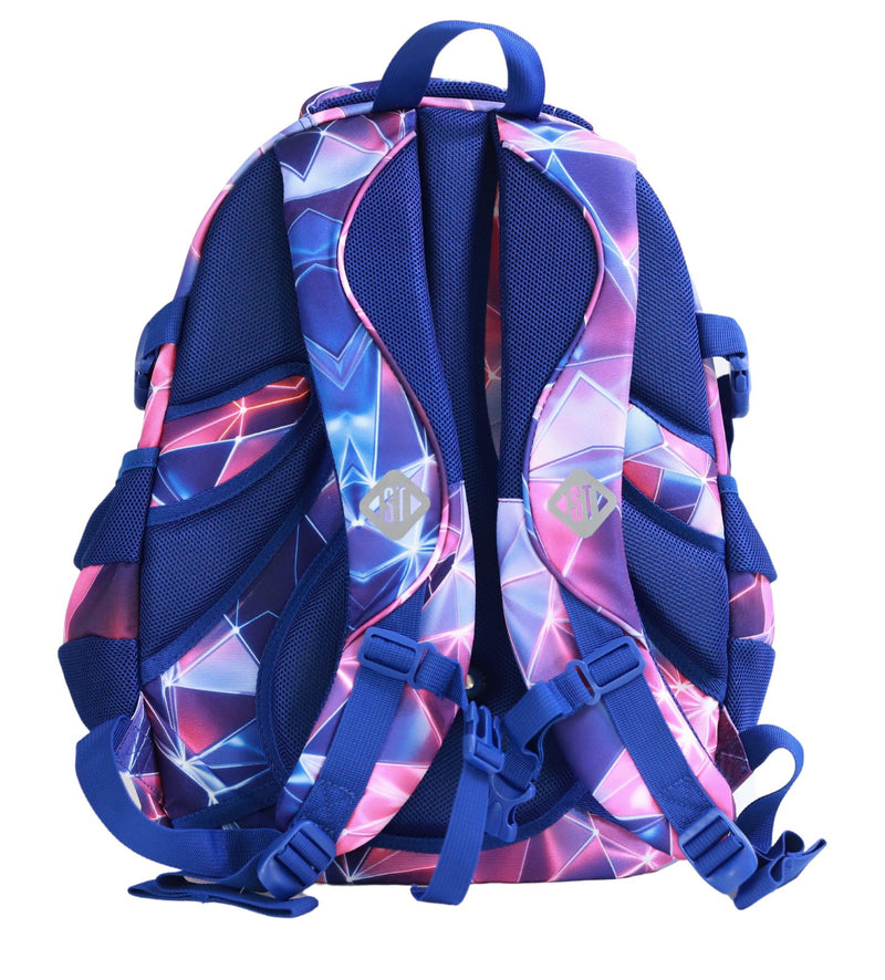 St.Right - Neon Party- 4 Compartment Backpack by St.Right on Schoolbooks.ie