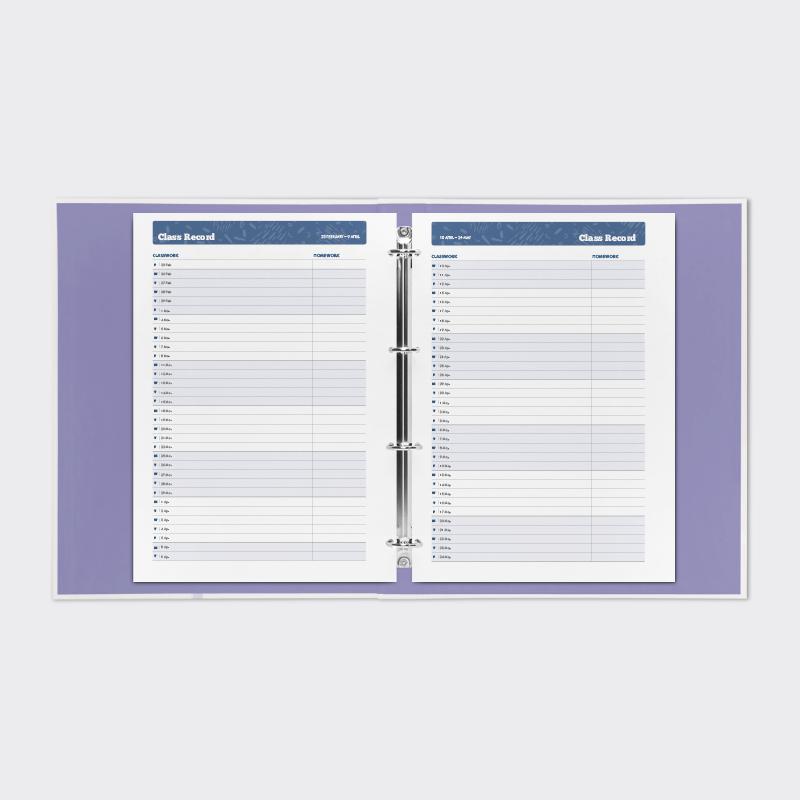 Teacher Record Book - 4-Ring Binder by 4Schools.ie on Schoolbooks.ie