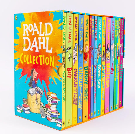 Roald Dahl - 16 Book Box Set Collection by Puffin on Schoolbooks.ie