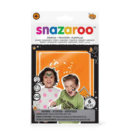 Snazaroo - 6 Stencils - Halloween by Snazaroo on Schoolbooks.ie