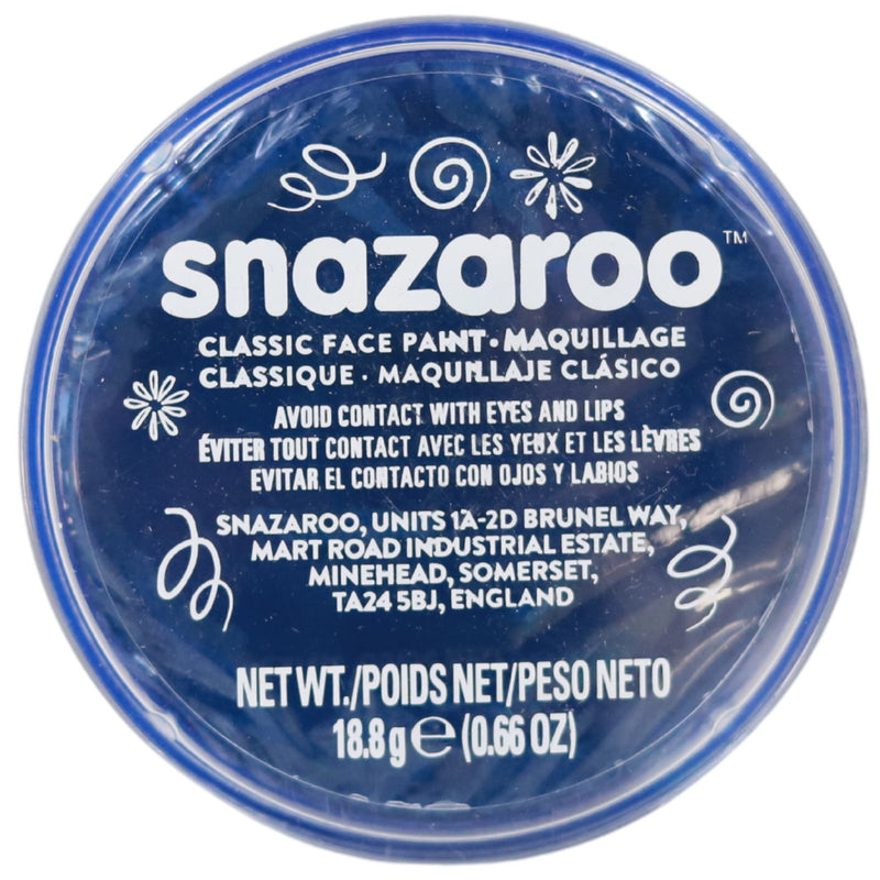 Snazaroo - Classic Face Paint - 18ml - Royal Blue by Snazaroo on Schoolbooks.ie