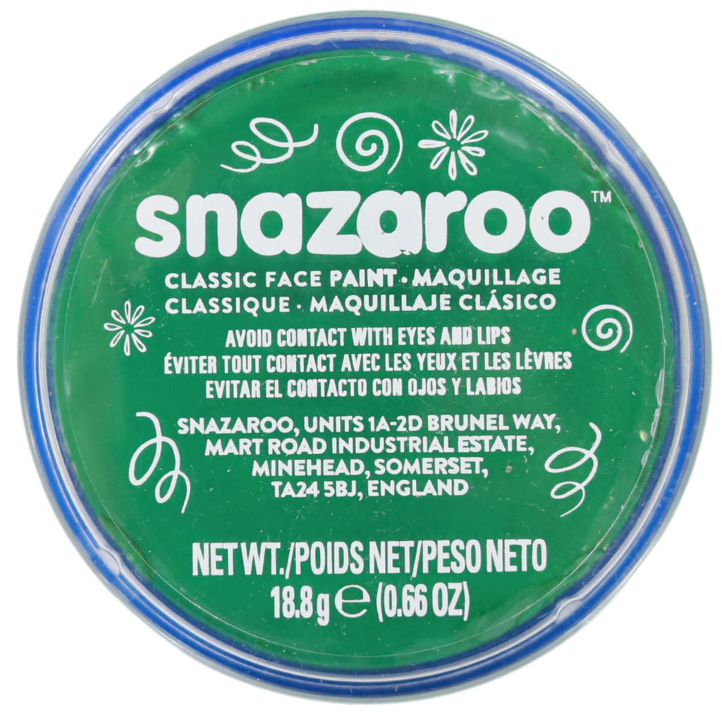 Snazaroo Classic Face Paint 18ml Lime Green