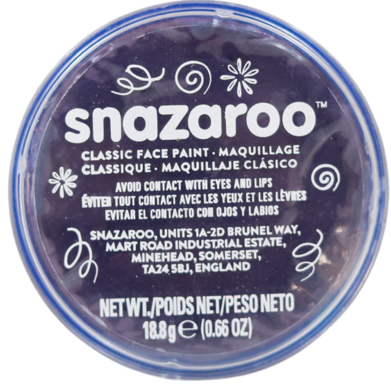 Snazaroo - Classic Face Paint - 18ml - Purple by Snazaroo on Schoolbooks.ie