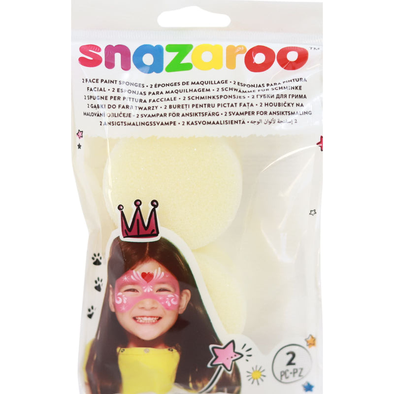 Snazaroo - Hi Density Sponge 2 Pack by Snazaroo on Schoolbooks.ie