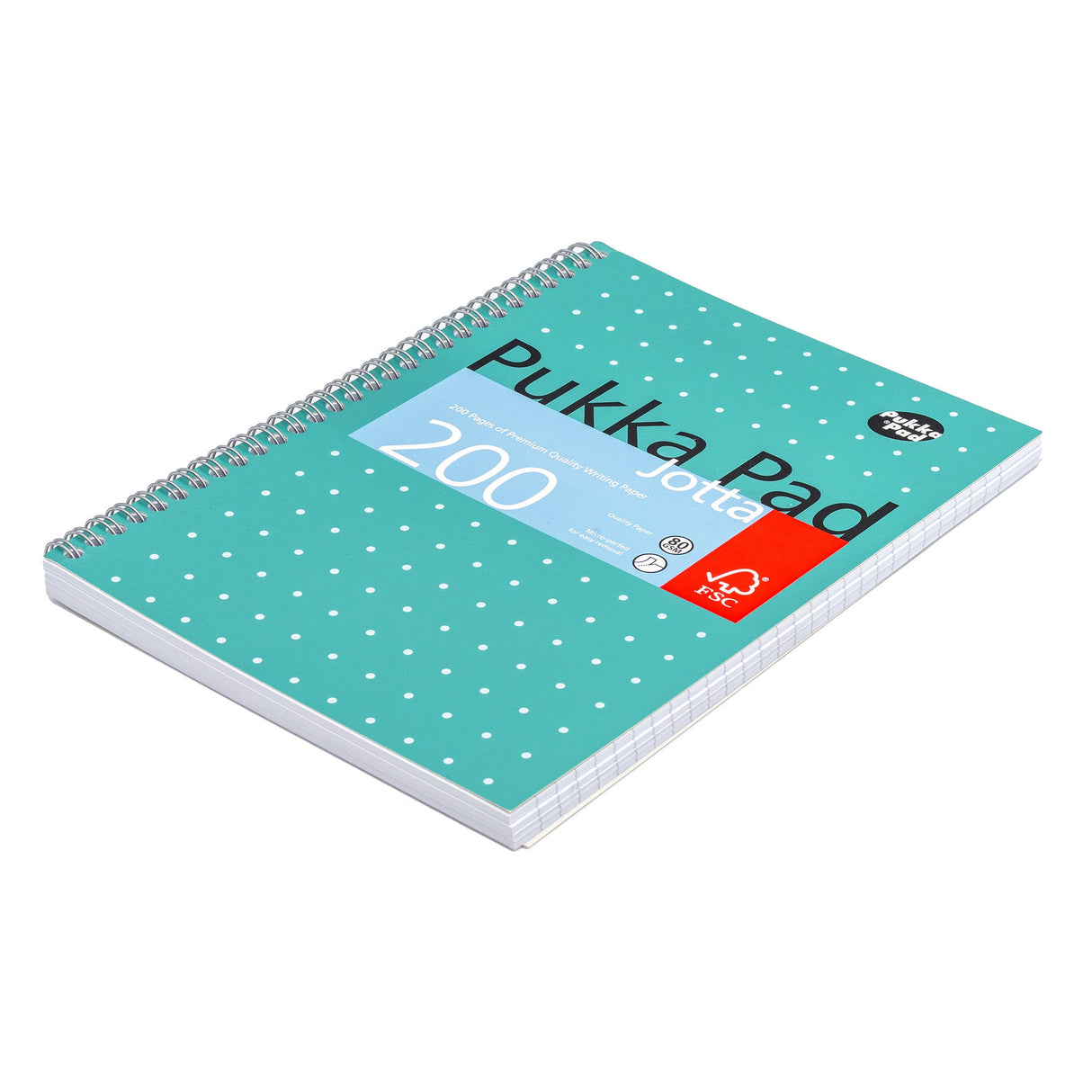 Pukka Pad - A5 Jotta Notebook - Metallic - 200 Pages by Pukka Pad on Schoolbooks.ie