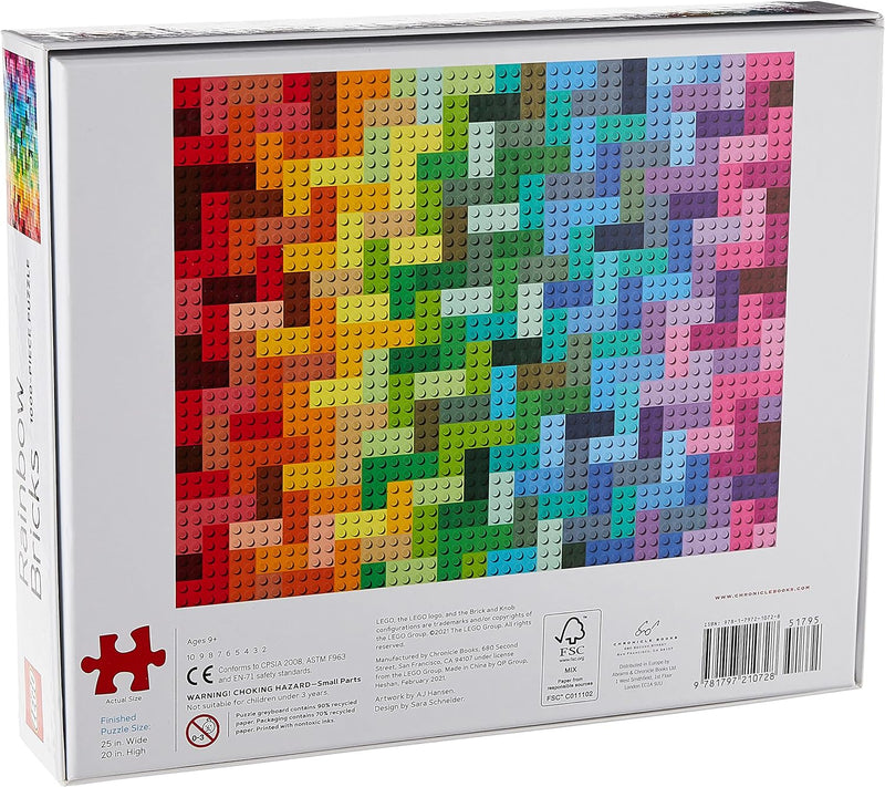 LEGO - Rainbow Bricks Puzzle by LEGO on Schoolbooks.ie