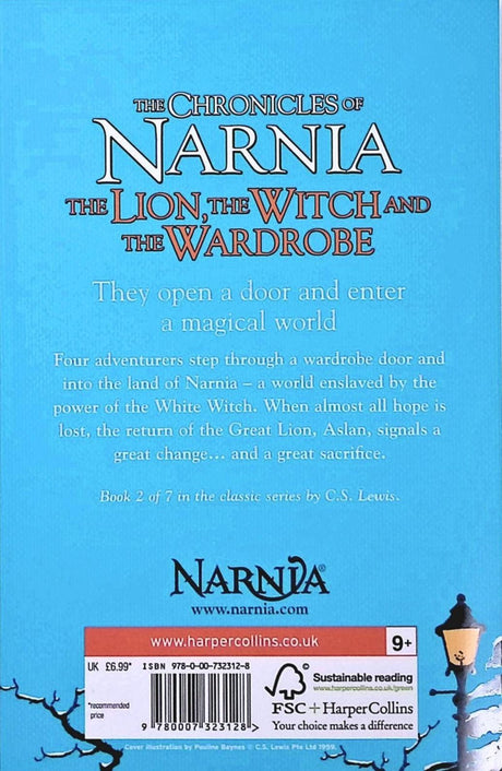 ■ Narnia, The Lion, The Witch and The Wardrobe by HarperCollins Publishers on Schoolbooks.ie