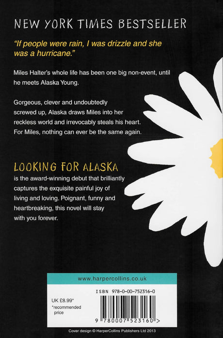 Looking for Alaska by HarperCollins Publishers on Schoolbooks.ie