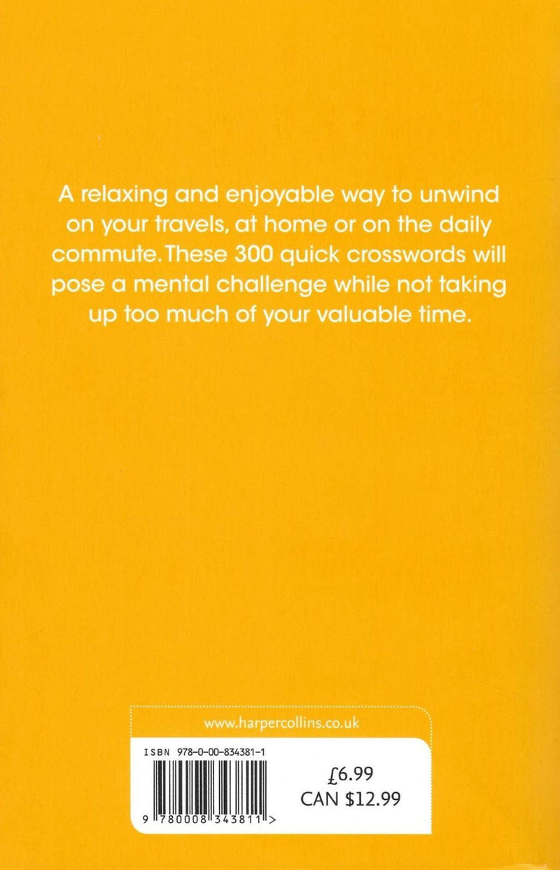 Big Book of Crosswords 6 : 300 Quick Crossword Puzzles by HarperCollins Publishers on Schoolbooks.ie