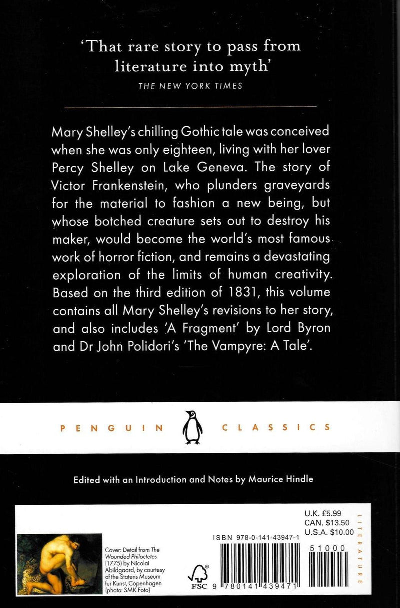 Frankenstein by Penguin Books on Schoolbooks.ie