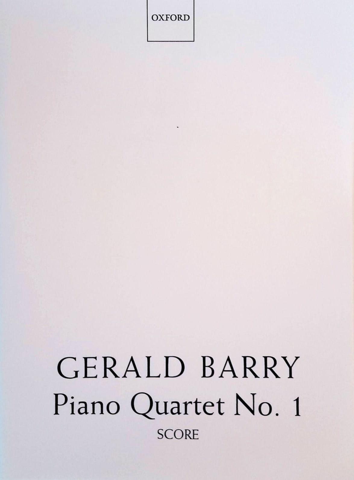 Piano Quartet No. 1 Score by Gerald Barry by Oxford University Press on Schoolbooks.ie