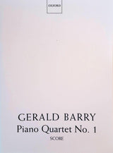 Piano Quartet No. 1 Score by Gerald Barry by Oxford University Press on Schoolbooks.ie