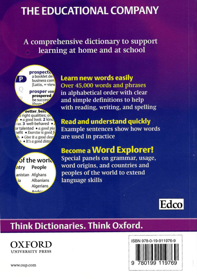 ■ Edco Oxford English School Dictionary (Irish Edition) - Old Edition by Edco on Schoolbooks.ie