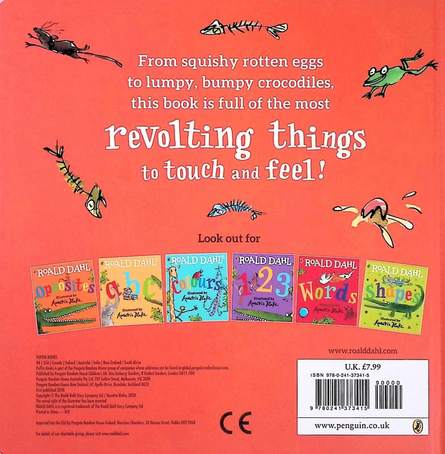 Roald Dahl - Revolting Things to Touch and Feel – Schoolbooks.ie