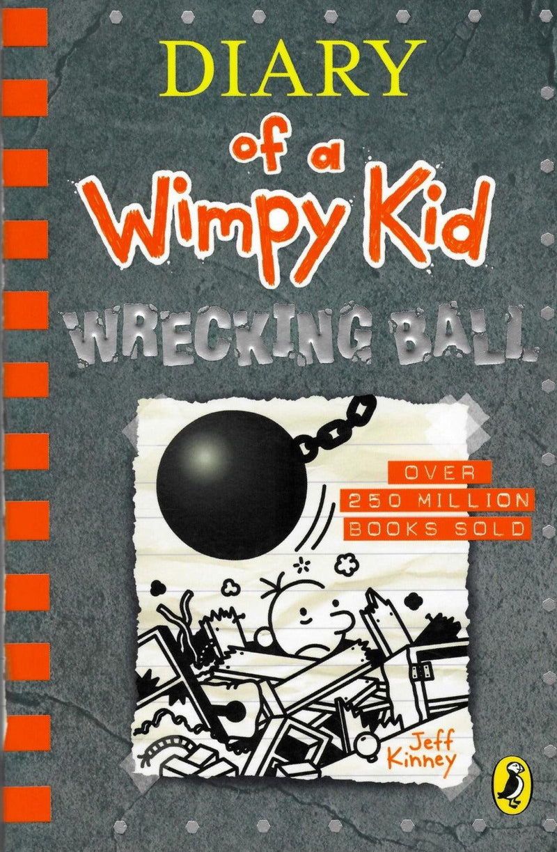 Diary of a Wimpy Kid - Wrecking Ball - Book 14 - Paperback by Puffin on Schoolbooks.ie