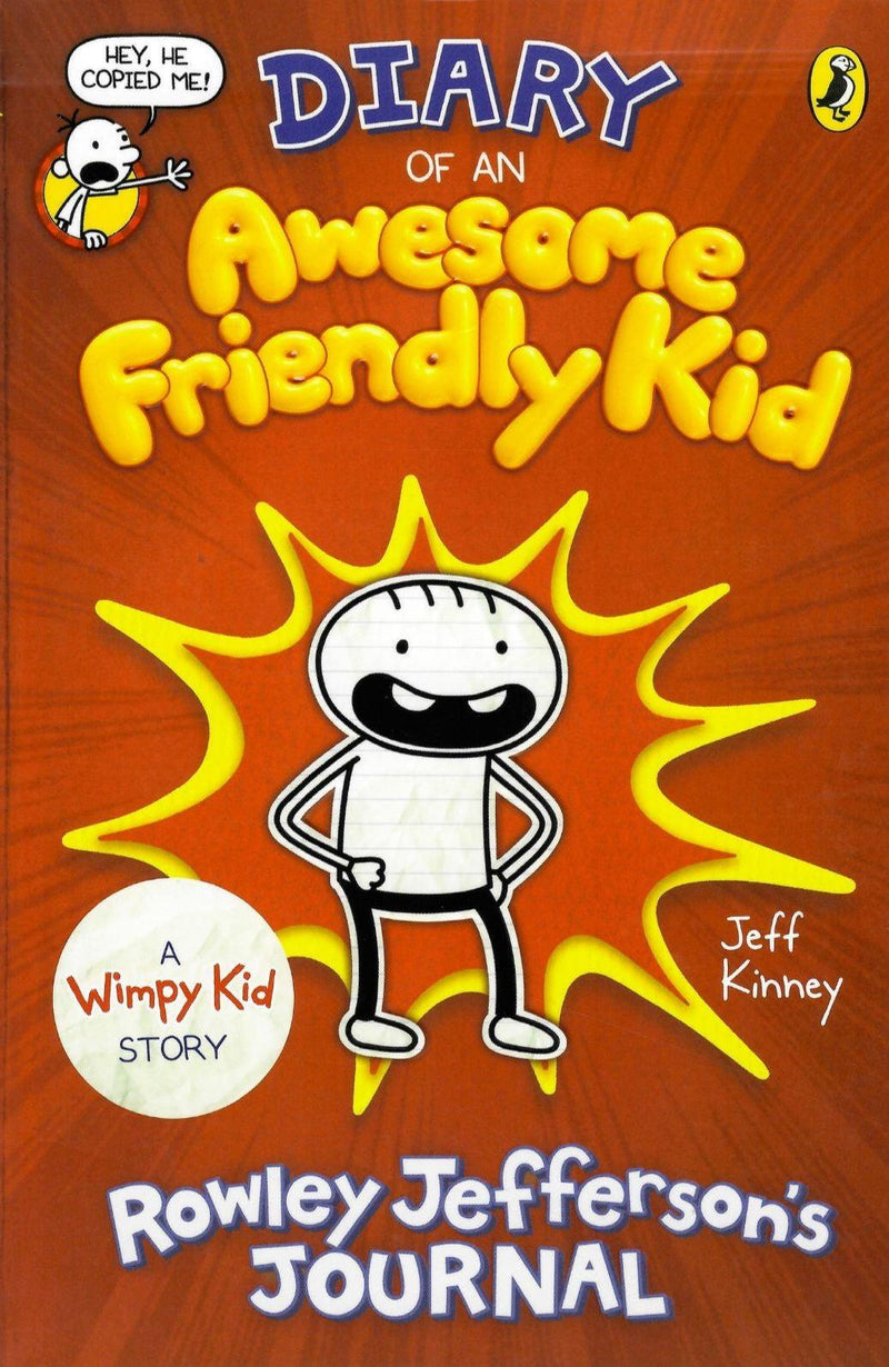 Diary of an Awesome Friendly Kid - Rowley Jefferson's Journal - Paperback by Penguin Books on Schoolbooks.ie