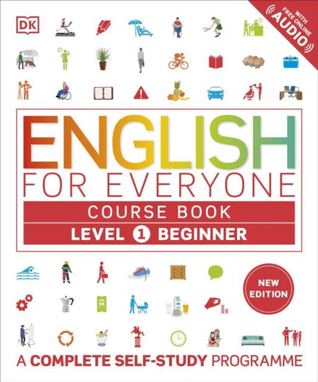 English For Everyone - Course Book - Level 1 - Beginner by Dorling Kindersley Inc on Schoolbooks.ie