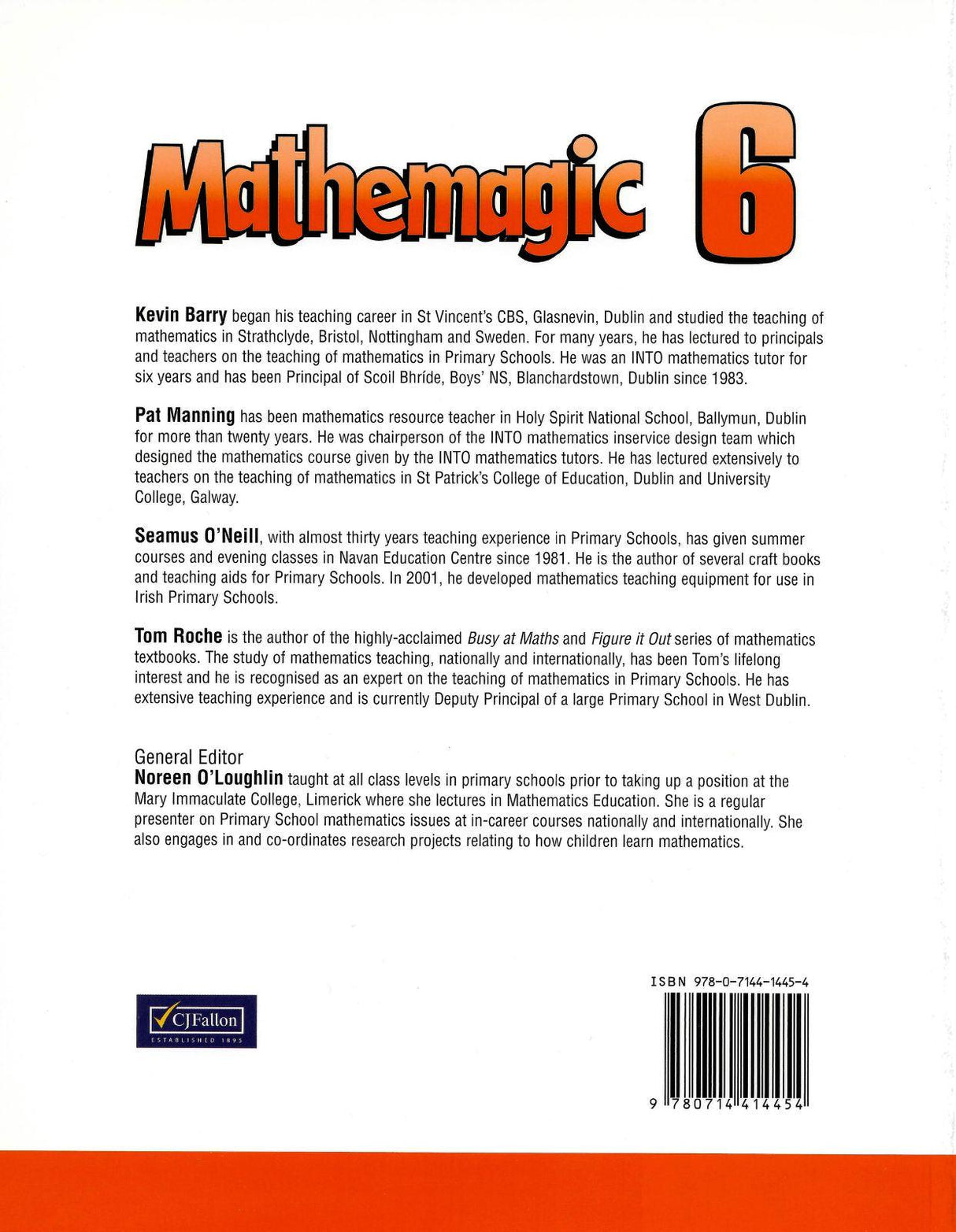 Mathemagic 6 by CJ Fallon on Schoolbooks.ie