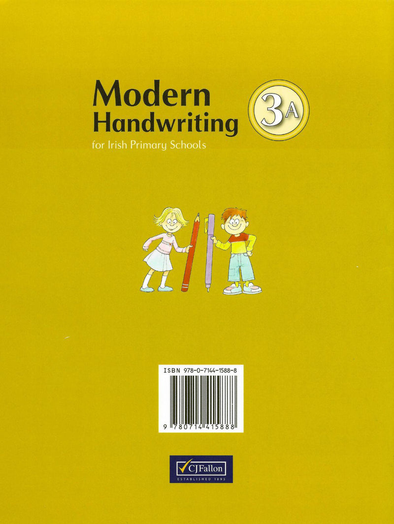 Modern Handwriting 3A (3rd Class) by CJ Fallon on Schoolbooks.ie