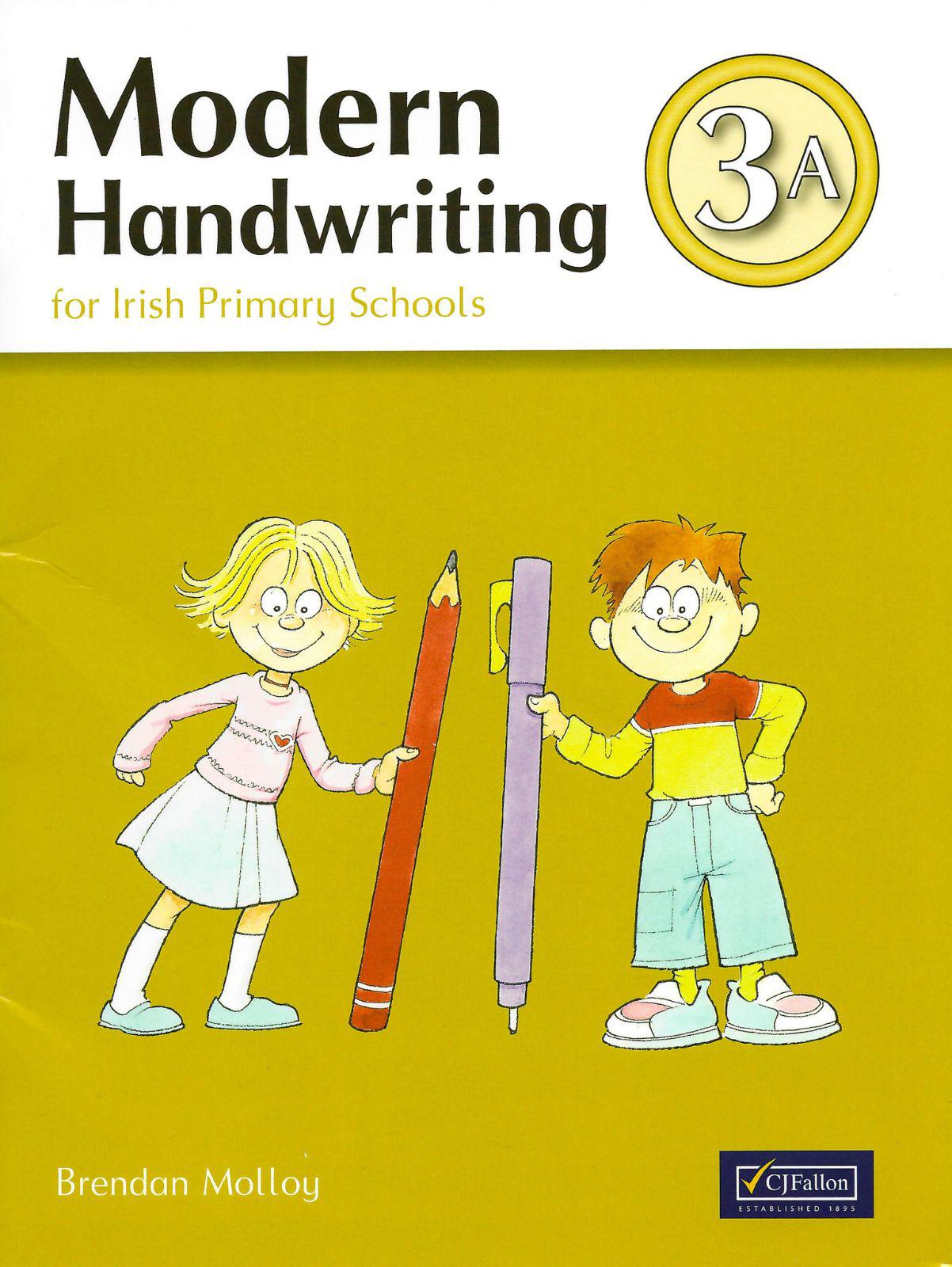 Modern Handwriting 3A (3rd Class) by CJ Fallon on Schoolbooks.ie