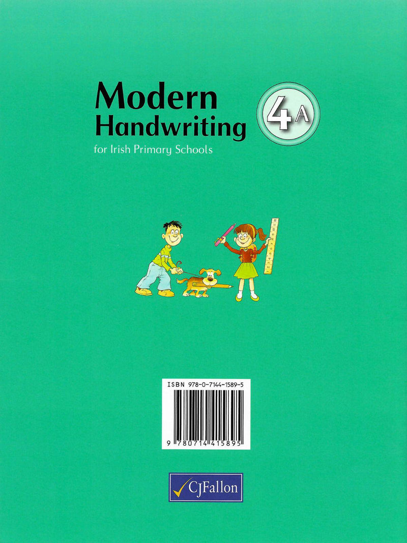 Modern Handwriting 4A (4th Class) by CJ Fallon on Schoolbooks.ie