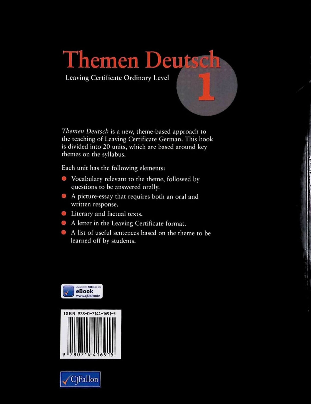 Themen Deutsch 1 by CJ Fallon on Schoolbooks.ie