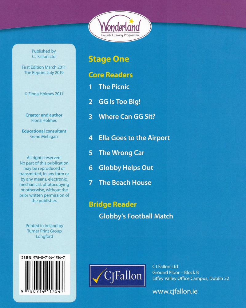 Wonderland - Stage 1 - Book 7 - The Beach House by CJ Fallon on Schoolbooks.ie