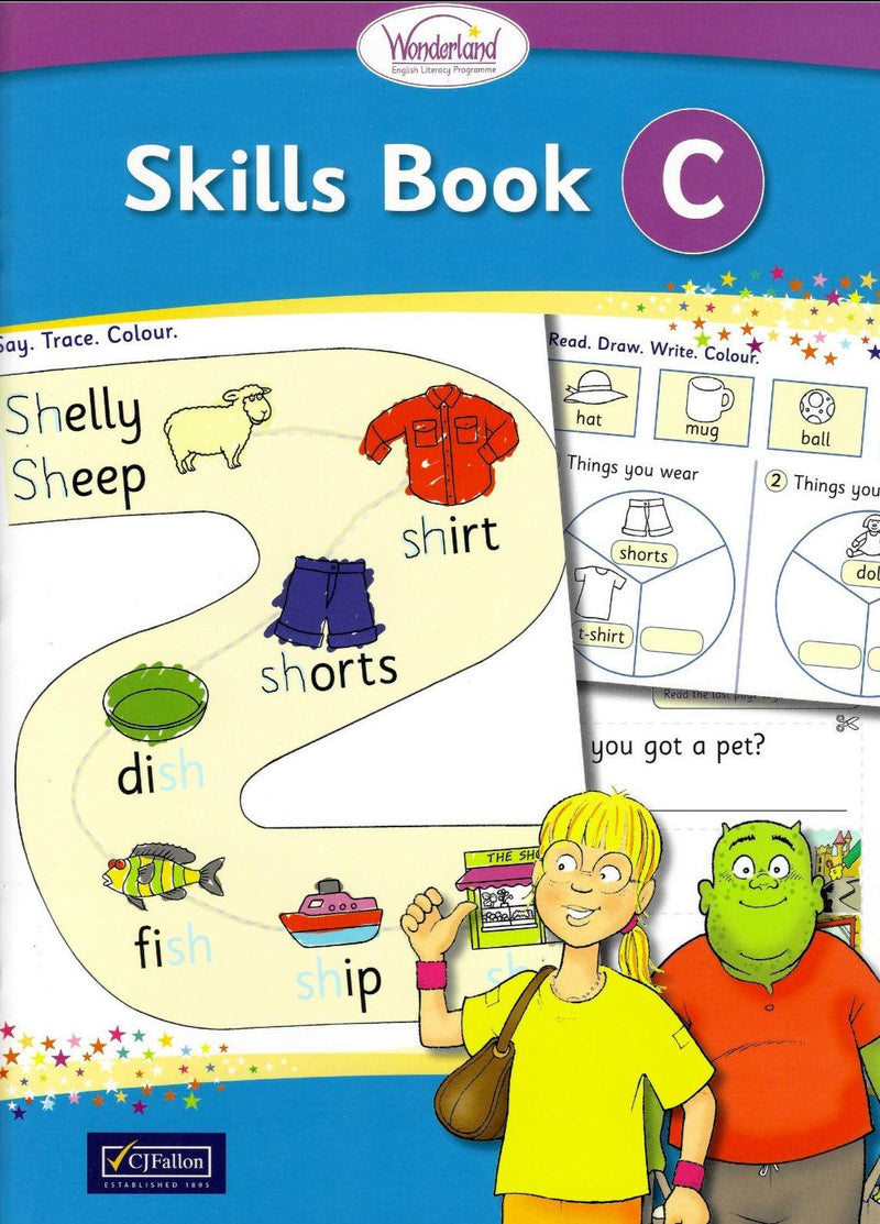 Wonderland - Skills Book C by CJ Fallon on Schoolbooks.ie