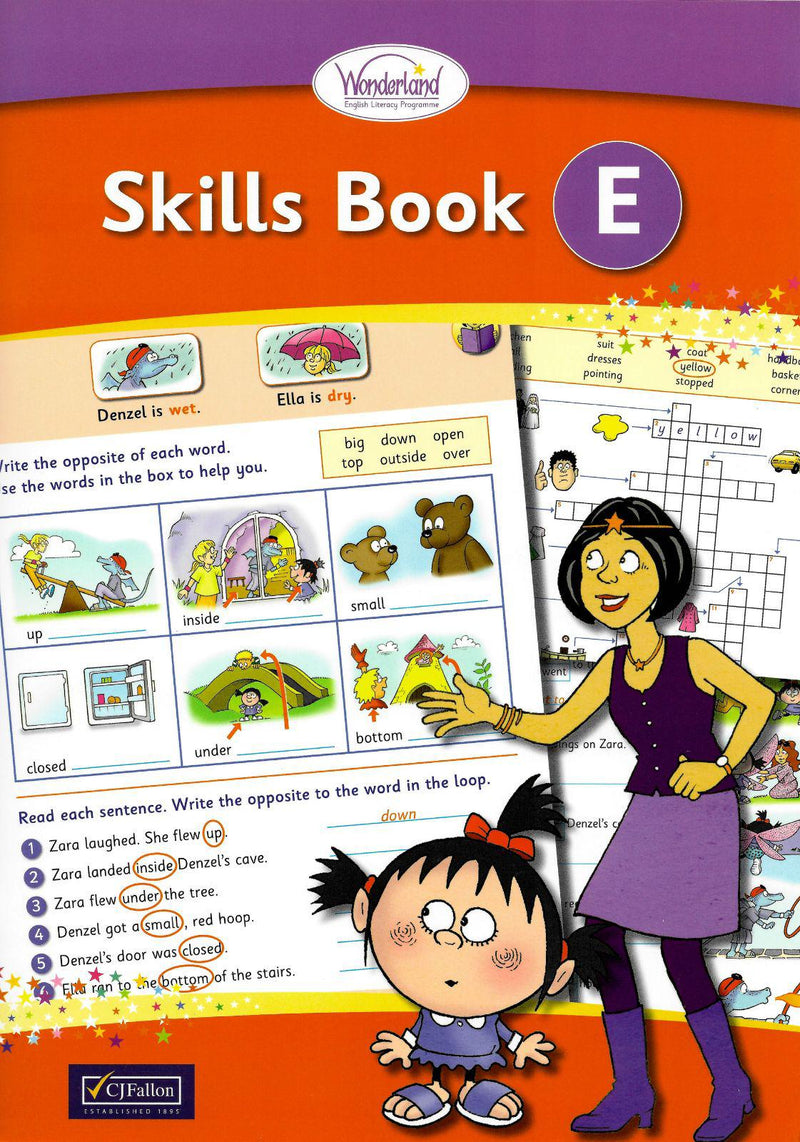 Wonderland - Stage 2 - Skills Book E by CJ Fallon on Schoolbooks.ie