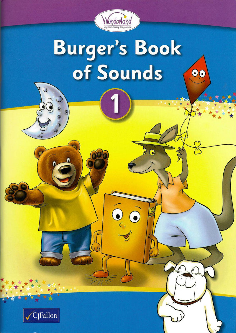 Wonderland - Phonics - Burger's Book of Sounds 1 - Pack by CJ Fallon on Schoolbooks.ie