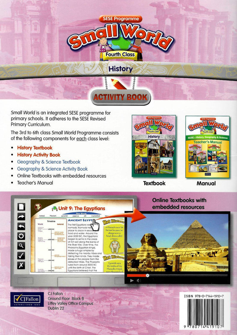 Small World - History - 4th Class - Activity Book by CJ Fallon on Schoolbooks.ie