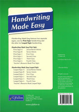 Handwriting Made Easy - Print Style A by CJ Fallon on Schoolbooks.ie