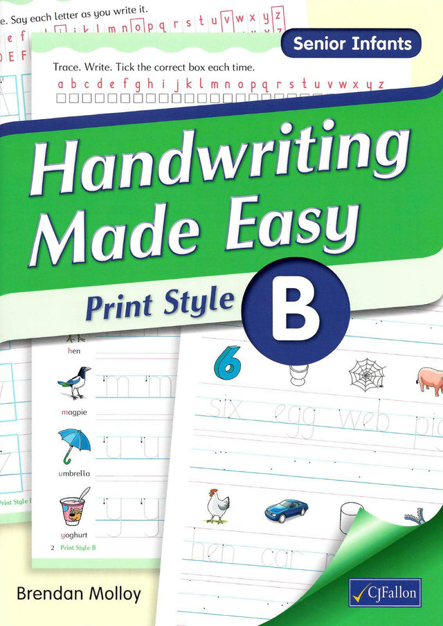 Handwriting Made Easy - Print Style B by CJ Fallon on Schoolbooks.ie