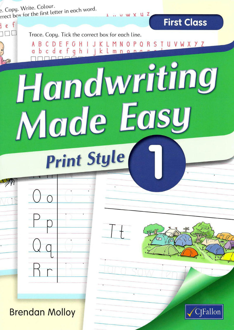 Handwriting Made Easy - Print Style 1 by CJ Fallon on Schoolbooks.ie