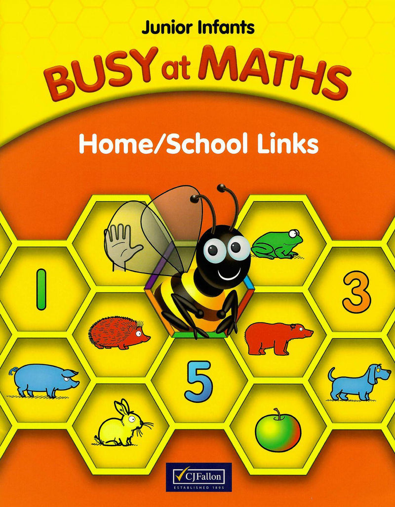 Busy at Maths - Junior Infants - Incl. Links Book by CJ Fallon on Schoolbooks.ie