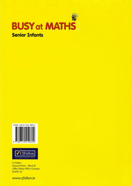 ■ Busy at Maths - Senior Infants - Incl. Links Book - 1st / Old Edition (2014) by CJ Fallon on Schoolbooks.ie