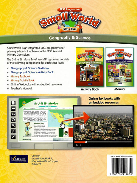 Small World - Geography & Science - 5th Class - Activity Book by CJ Fallon on Schoolbooks.ie