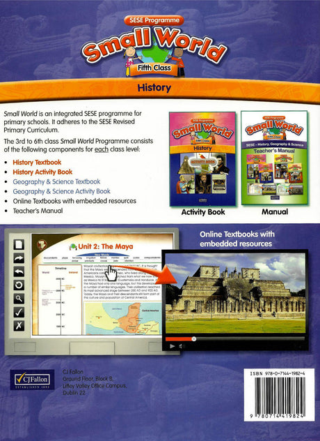 Small World - History - 5th Class by CJ Fallon on Schoolbooks.ie