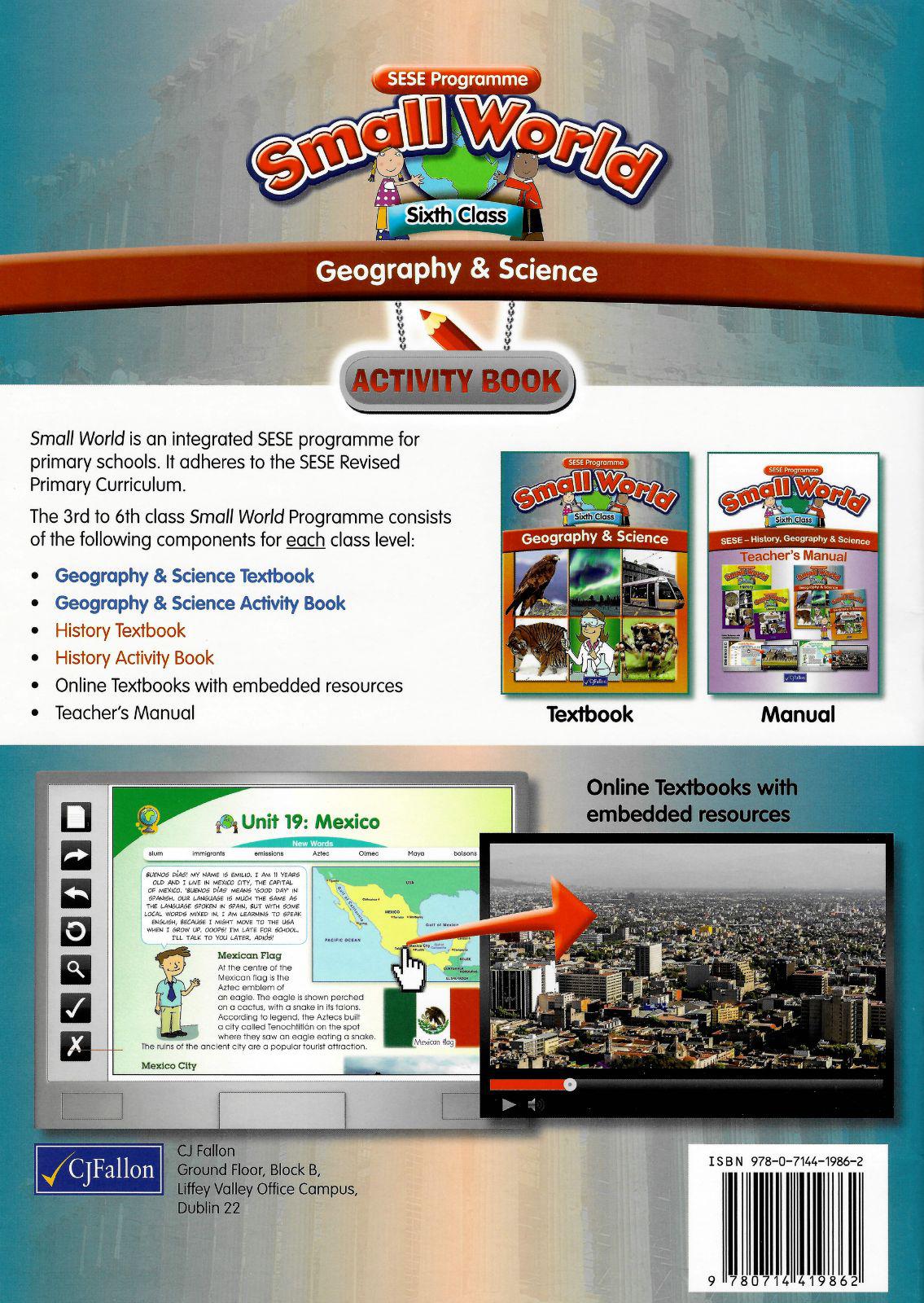 Small World - Geography & Science - 6th Class - Activity Book by CJ Fallon on Schoolbooks.ie