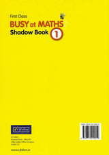 ■ Busy at Maths 1 - Shadow Book - 1st / Old Edition (2014) by CJ Fallon on Schoolbooks.ie