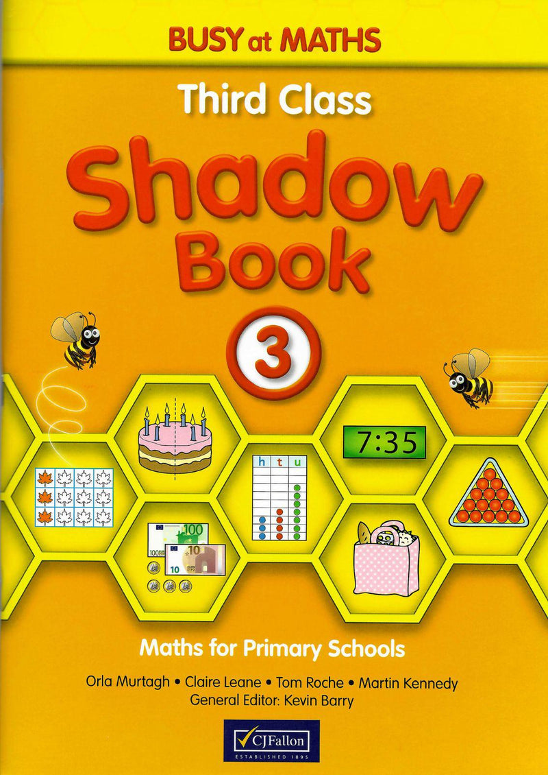 Busy at Maths 3 - Shadow Book by CJ Fallon on Schoolbooks.ie