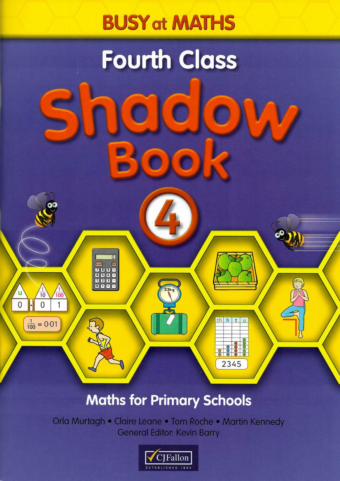 Busy at Maths 4 - Shadow Book by CJ Fallon on Schoolbooks.ie