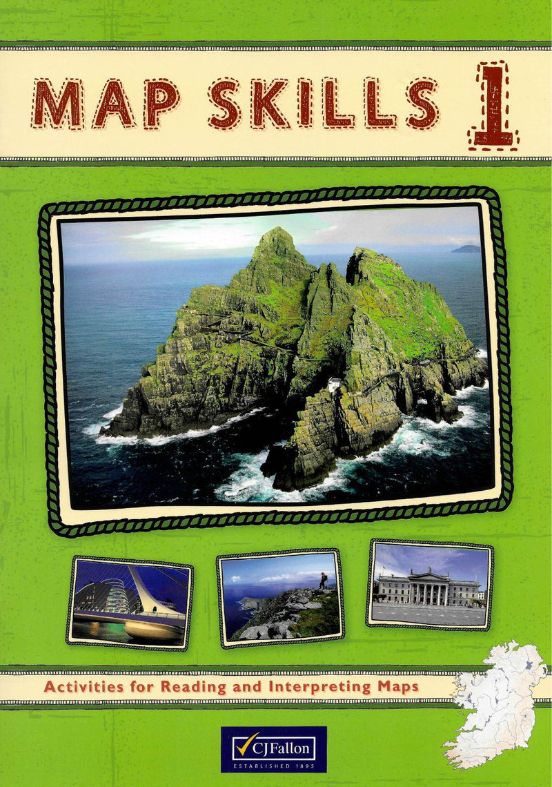 Map Skills 1 Pack - Fifth Class by CJ Fallon on Schoolbooks.ie