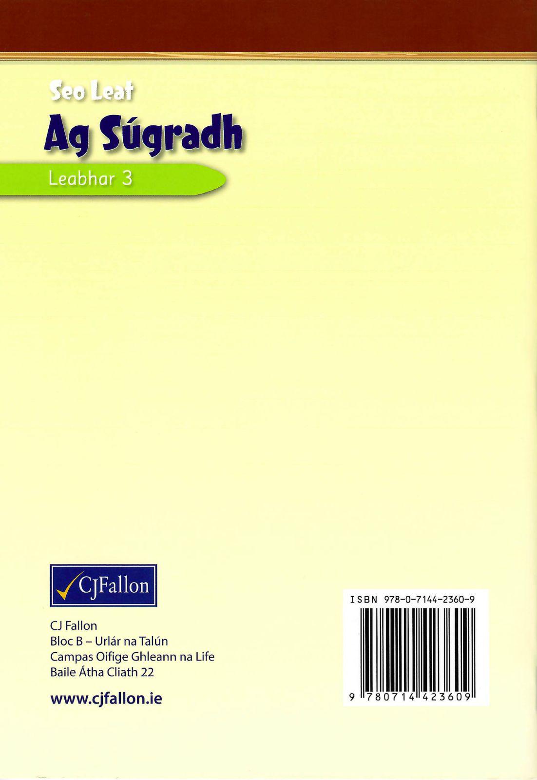 Ag Súgragh - Leabhar 3 by CJ Fallon on Schoolbooks.ie